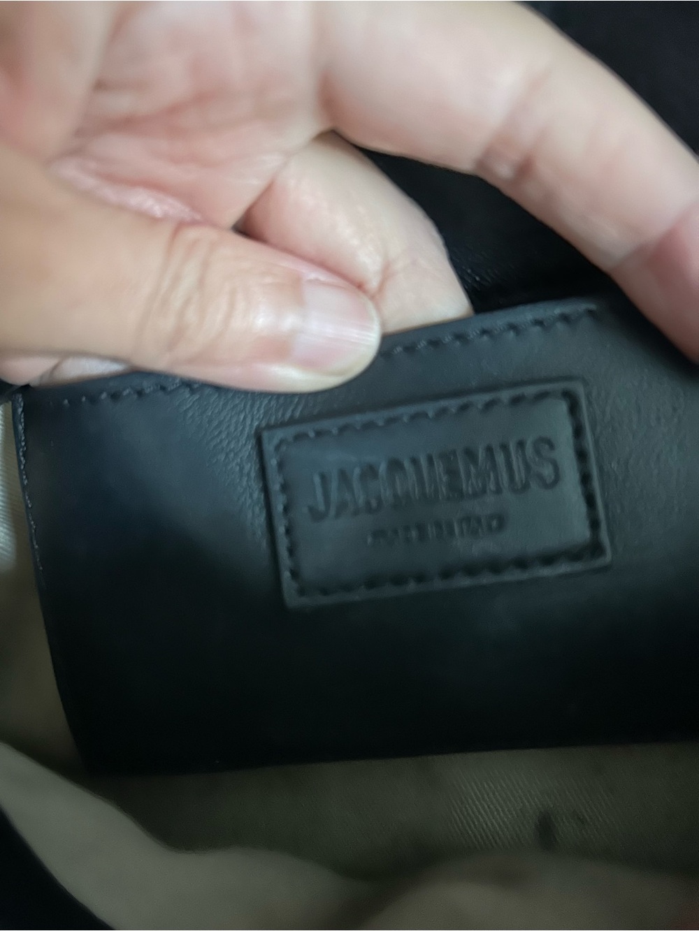 Jacquemus Le Bambinou Bag in Black - Picture 7 of 10
